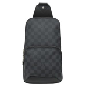 【★3％OFFクーポン】ルイヴィトン LOUIS VUITTON ボディバッグ アヴェニュー スリングバッグ ダミエグラフィットキャンバス ダミエグラフィット シルバー金具 N41719 RFID 【中古】新品同様品