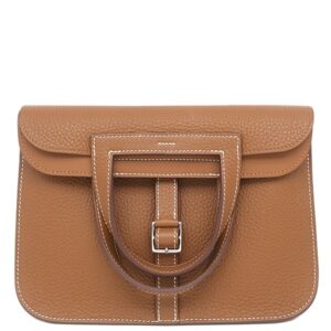 エルメス HERMES 2WAYバッグ アルザン 25 トリヨンクレマンス ゴールド シルバー金具 ハンドバッグ ショルダー B 【箱】 【中古】