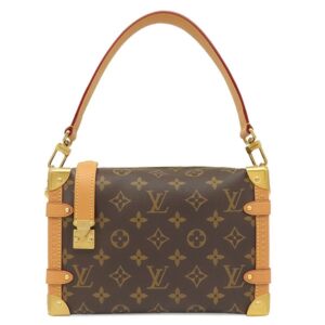 【★3％OFFクーポン】ルイヴィトン LOUIS VUITTON 2WAYバッグ サイドトランク MM モノグラムキャンバス モノグラム ゴールド金具 茶 ショルダー ハンドバッグ M46358 RFID 【箱】 【中古】未使用保管品