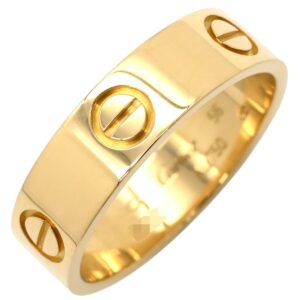 カルティエ Cartier リング 指輪 ラブリング イエローゴールド #56(JP16) LOVE Ring Au750 18K 18金 16号 【中古】
