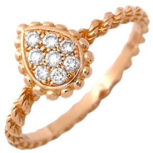 ブシュロン BOUCHERON リング 指輪 セルパンボエム エクストラスモール ピンクゴールド #51(JP11) K18 18K 750 PG ダイヤ 8P 10号 JRG02143 【中古】新品同様品