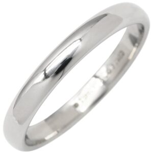 ティファニー Tiffany & Co リング 指輪 フォーエバー プラチナシルバー T&Co. Pt950 甲丸 17.5号 60001824 【中古】