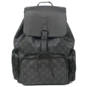 【SALE】 ルイヴィトン LOUIS VUITTON リュック・デイパック トリオ バックパック モノグラムキャンバス モノグラムエクリプス モノグラムエクリプス マットブラック金具 黒 M45538 RFID 【中古】