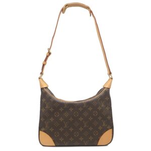 【★3％OFFクーポン】ルイヴィトン LOUIS VUITTON ショルダーバッグ ブローニュ30 モノグラムキャンバス モノグラム ゴールド金具 M51265 AS1021 【中古】中古美品