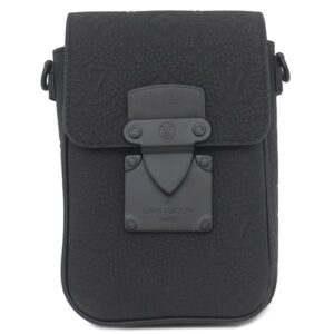 ルイヴィトン LOUIS VUITTON ショルダーバッグ Sロック ヴェルティカル ウェアラブル ウォレット レザー トリヨンレザー ノワール ブラック金具 黒 M81524 RFID 【箱】 【中古】新品同様品