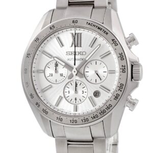 セイコー SEIKO ブライツ メカニカル クロノグラフ SDGZ001 8R28-00R0 OH済 シルバー スモールセコンド メンズ 腕時計自動巻き シルバー 【中古】中古美品