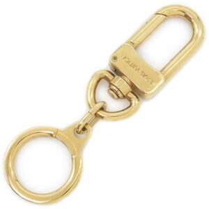 ルイヴィトン LOUIS VUITTON キーホルダー アノクレ キーリング GP ゴールド M62694 【中古】中古美品
