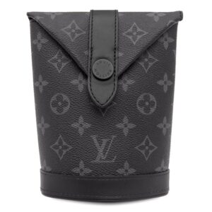 【★3％OFFクーポン】ルイヴィトン LOUIS VUITTON ショルダーバッグ エンベロップ ポーチ モノグラムエクリプス モノグラムエクリプス マットブラック金具 黒 M11613 RFID 【箱】 【中古】新品同様品