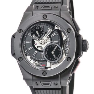 ウブロ HUBLOT ビッグバン アラーム リピーター オールブラック リミテッド 403.CI.0140.RX GMT 黒 限定 メンズ 腕時計手巻き ブラック 【中古】