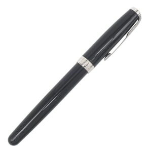 パーカー PARKER 万年筆 ソネット ラックブラックGT ステンレススチール ラッカー K18WG(ペン先) ブラック×シルバー シルバー金具 F(細字) カートリッジ コンバーター両用式 1950788 【中古】未使用保管品