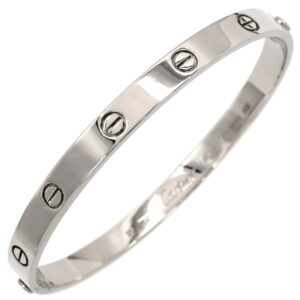カルティエ Cartier ブレスレット LOVE ラブブレスレット 旧型 ホワイトゴールド #20 750WG 18K 18金 バングル ドライバーなし 【箱】 【中古】中古品