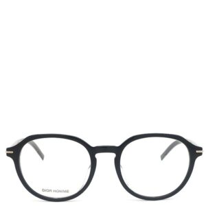 クリスチャン・ディオール Christian Dior メガネ BLACK TIE プラスチック ブラック シルバー金具 メガネフレーム 黒 BLACKTIE-272F 【中古】中古美品