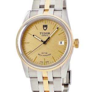 チュードル TUDOR グラマー デイト 55003 I番 K18YG×SS イエローゴールド コンビ チューダー メンズ 腕時計自動巻き ゴールド 【中古】