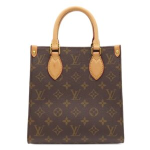 【★3％OFFクーポン】ルイヴィトン LOUIS VUITTON 2WAYバッグ サックプラ BB モノグラムキャンバス モノグラム ゴールド金具 茶 ショルダーバッグ トートバッグ M46265 RFID 【箱】 【中古】中古美品