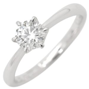 タサキ TASAKI リング 指輪 ダイヤモンド プラチナシルバー TASAKI プラチナ950 立爪 1石 1粒 9号 9109259 【中古】中古品