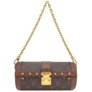 ルイヴィトン LOUIS VUITTON 2WAYバッグ パピヨン トランク モノグラムキャンバス モノグラム ゴールド金具 茶 ハンドバッグ ショルダーバッグ M57835 RFID 【中古】中古美品