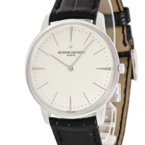ヴァシュロン・コンスタンタン VACHERON CONSTANTIN パトリモニー マニュアルワインディング 81180/000G-9117 K18WG無垢 メンズ 腕時計手巻き シルバー 【中古】