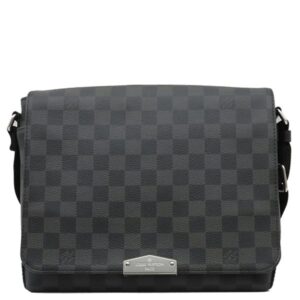 ルイヴィトン LOUIS VUITTON ショルダーバッグ ディストリクト PM NV2 ダミエグラフィットキャンバス ダミエグラフィット シルバー金具 N40349 CA0261 【中古】