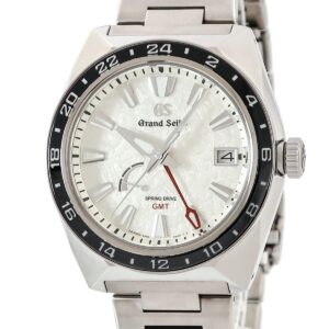 グランドセイコー Grand Seiko スポーツコレクション スプリングドライブ GMT SBGE307 9R66-0BT0 獅子 デイト メンズ 腕時計自動巻き ホワイト 【中古】