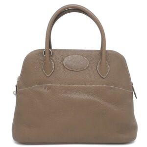 エルメス HERMES 2WAYバッグ ボリード31 トリヨンクレマンス エトゥープ シルバー金具 グレージュ ショルダー リカラー有 C 【保存袋】 【中古】中古美品