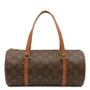 ルイヴィトン LOUIS VUITTON ハンドバッグ パピヨン 30 モノグラムキャンバス モノグラム ゴールド金具 茶 旧型 ボストン M51365 TH1920 【中古】中古品