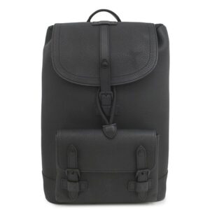 ルイヴィトン LOUIS VUITTON リュック・デイパック クリストファー スリム バックパック レザー トリヨンレザー ブラック マットブラック金具 黒 M58644 RFID 【中古】