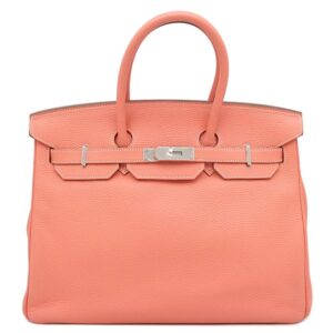 エルメス HERMES ハンドバッグ バーキン35 トリヨンクレマンス クレヴェット シルバー金具 □Q 【保存袋】 【中古】中古品
