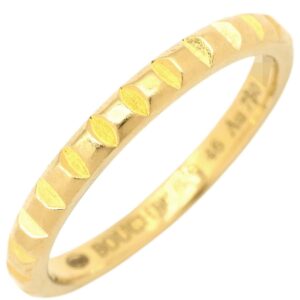 ブシュロン BOUCHERON リング 指輪 キャトル クル ド パリ スモール イエローゴールド #46(JP6) 750 18K イエローゴールド 6号 JAL0116546 【中古】
