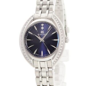 グランドセイコー Grand Seiko エレガンスコレクション STGF345 4J51-0AN0 純正ダイヤ パープル レディース 腕時計クオーツ パープル 【中古】
