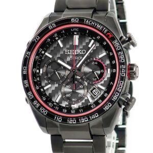 セイコー SEIKO アストロン オリジン 新型 シビック タイプR コラボレーション SBXY047 8B92-0BD0 限定 メンズ 腕時計クオーツ ブラック 【中古】中古美品