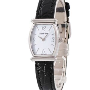 オーデマピゲ AUDEMARS PIGUET カーネギー トノー 77152BC/O/0009/02 OH済 K18WG無垢 ホワイト ヴィンテージ レディース 腕時計手巻き ホワイト 【中古】中古美品