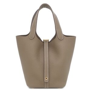エルメス HERMES ハンドバッグ ピコタンロック PM トリヨンクレマンス エトゥープ ゴールド金具 新品 未使用 グレージュ 2026年製 G 【箱】 【中古】未使用保管品