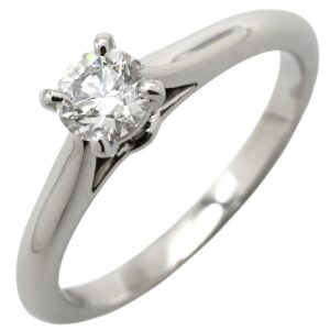 カルティエ Cartier リング 指輪 ソリテール 1895 プラチナシルバー #49(JP9) ダイヤモンド ブリリアントカット 立爪 8.5号 【箱】 【中古】新品同様品