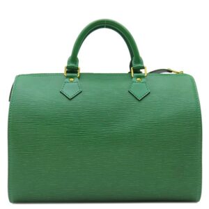 ルイヴィトン LOUIS VUITTON ハンドバッグ スピーディ 30 エピレザー ボルネオグリーン ゴールド金具 緑 ボストン M43004 VI0965 【保存袋】 【中古】