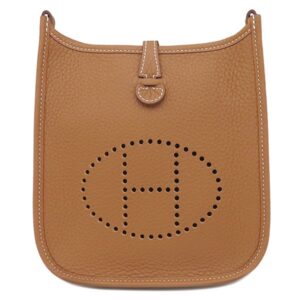 エルメス HERMES ショルダーバッグ エヴリン TPM 16 ロング トリヨンクレマンス ゴールド シルバー金具 新品 未使用 茶 エブリン 2025年製 K 【箱】 【中古】未使用保管品