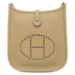 エルメス HERMES ショルダーバッグ エヴリンTPM 16 ロング トリヨンクレマンス プシエール シルバー金具 新品 未使用 ベージュ 2025年製 K 【箱】 【中古】未使用保管品