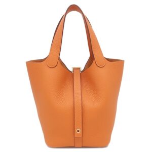 エルメス HERMES ハンドバッグ ピコタンロックPM トリヨンクレマンス オレンジ ゴールド金具 新品 未使用 2025年製 K 【箱】 【中古】