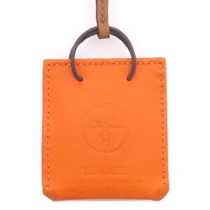 エルメス HERMES バッグチャーム サックオランジュ アニョーミロ スイフト フー バッグモチーフ D 【中古】新品同様品