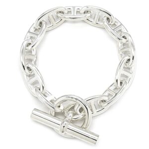 エルメス HERMES ブレスレット シェーヌダンクル GM シルバー925 シルバー 12コマ スターリングシルバー AG925 【ケース】 【中古】中古美品