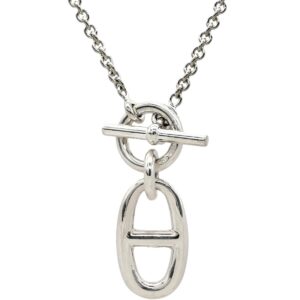 エルメス HERMES ネックレス シェーヌダンクル アミュレット シルバー925 シルバー SV925 AG925 【中古】