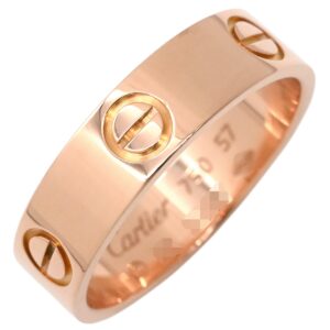 カルティエ Cartier リング 指輪 ラブリング ピンクゴールド #57(JP17) クラシックモデル LOVE Ring 750 18K PG 18金 16.5号 B4084800 【中古】中古美品