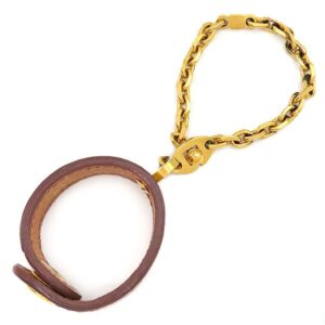 エルメス HERMES グローブホルダー ノマド オーストリッチ チェスナッツ ゴールド金具 手袋ホルダー 【中古】中古品