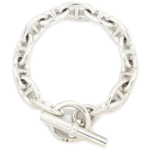 エルメス HERMES ブレスレット シェーヌダンクル GM シルバー925 シルバー 13コマ スターリングシルバー AG925 【ケース】 【中古】