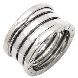ブルガリ BVLGARI リング 指輪 ビーゼロワン B-zero1 4バンドリング ホワイトゴールド #50(JP10) Au750 18K 18金 9号 【中古】中古品