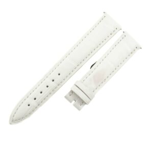 フランクミュラー FRANCK MULLER 腕時計パーツ トノウカーベックス 7500/7502用 クロコバンド クロコダイル ホワイト 未使用 純正 替え ショート 16mm ホワイト 白 【中古】未使用保管品