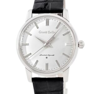 グランドセイコー Grand Seiko リミテッドコレクション2017 初代GS 復刻デザイン SBGW251 9S64-00K0 Pt999無垢 限定 メンズ 腕時計手巻き シルバー 【中古】中古美品