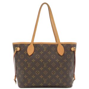 ルイヴィトン LOUIS VUITTON トートバッグ ネヴァーフル PM モノグラムキャンバス モノグラム ゴールド金具 茶 肩掛け M46979 RFID 【保存袋】 【中古】