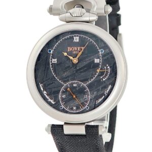 ボヴェ Bovet 19Thirty ナインティーンサーティ NTT0012 新品同様 メテオライト スモールセコンド メンズ 腕時計手巻き ブラック 【中古】