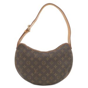 ルイヴィトン LOUIS VUITTON ショルダーバッグ クロワッサン MM モノグラムキャンバス モノグラム ゴールド金具 茶 肩掛け ワンショルダー M51512 FL1012 【中古】