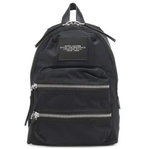 マークジェイコブス MARC JACOBS リュック・デイパック ザ バイカー ナイロン バックパック ミディアム ナイロン レザー ブラック シルバー金具 未使用 2F3HBP029H02 【保存袋】 【新品】